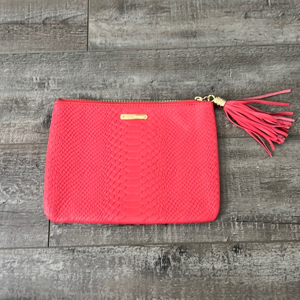 Gigi New York Python Clutch - image 1